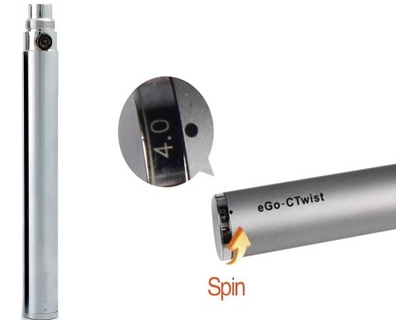 Comprar Bateria EGO TWIST Acero 1100mAh al mayor
